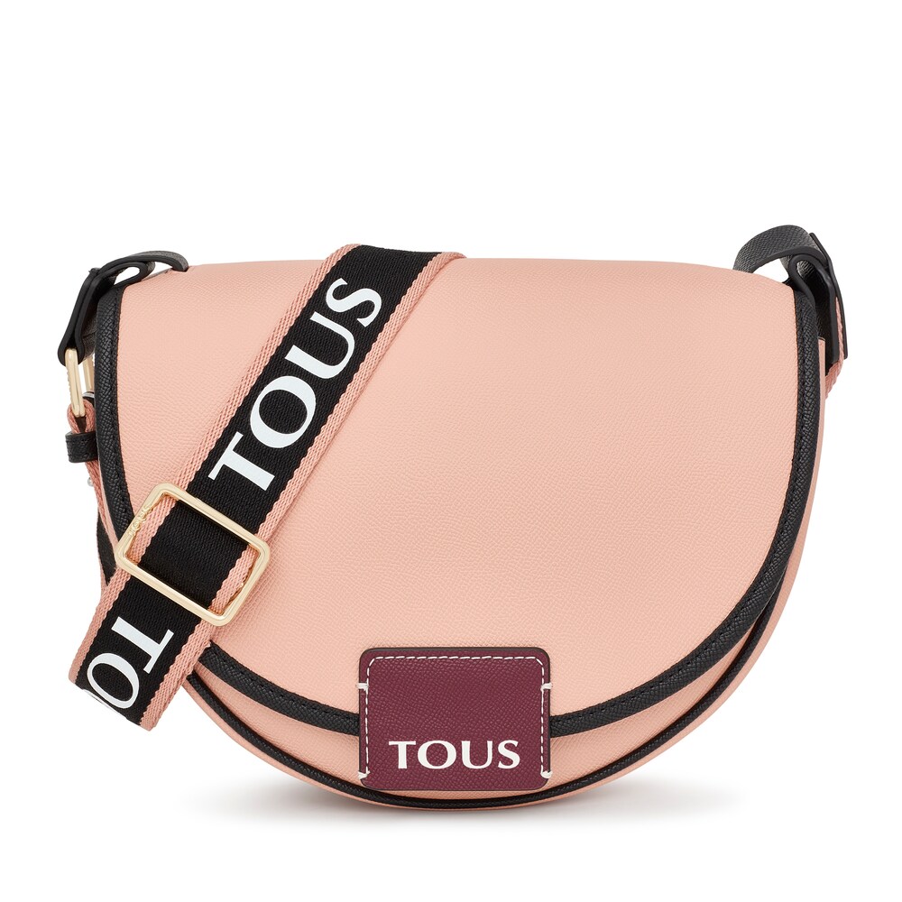 Medium pink TOUS Half-moon Crossbody bag image number 0