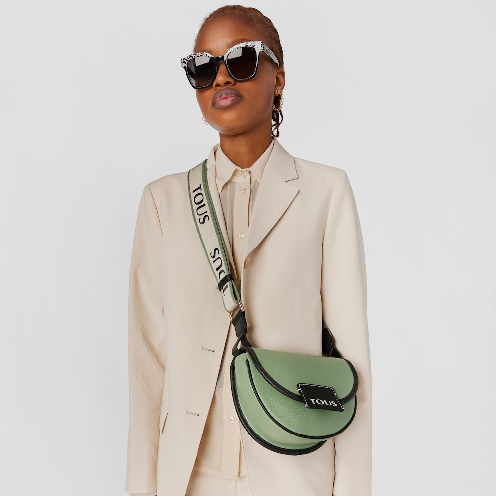 Small khaki TOUS Half-moon Crossbody bag image number 4