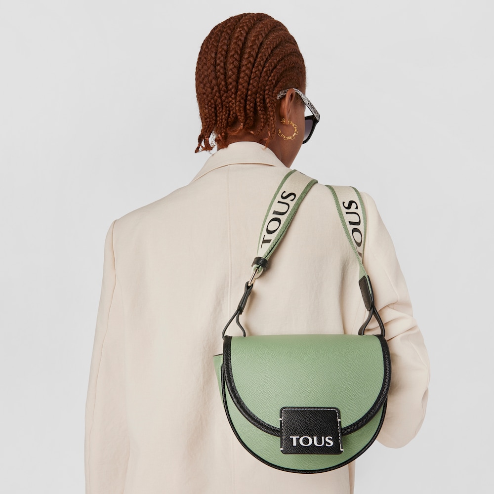 Small khaki TOUS Half-moon Crossbody bag image number 5