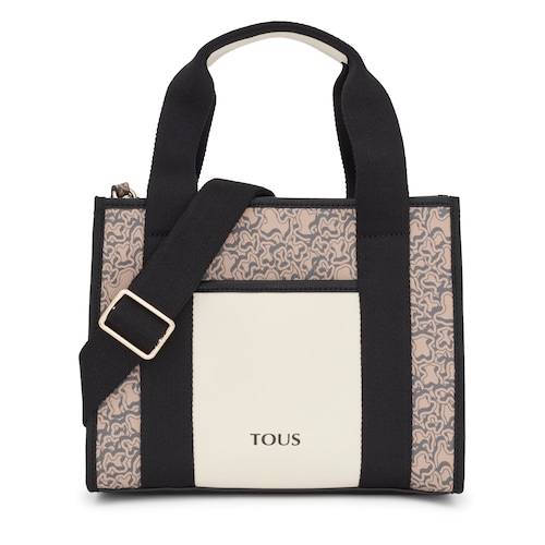 Średnia torba na zakupy TOUS Kaos Mini Evolution Amaya w kolorze taupe