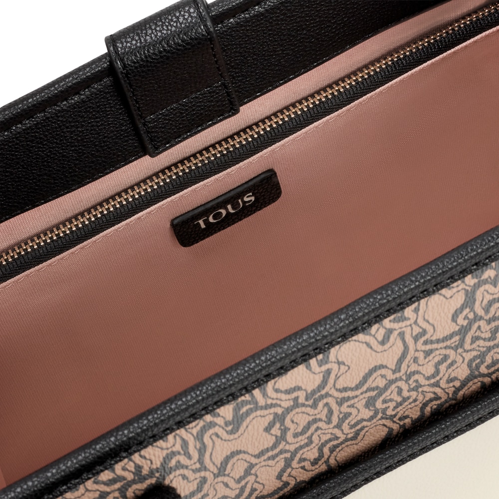 Średnia torba na zakupy TOUS Kaos Mini Evolution Amaya w kolorze taupe