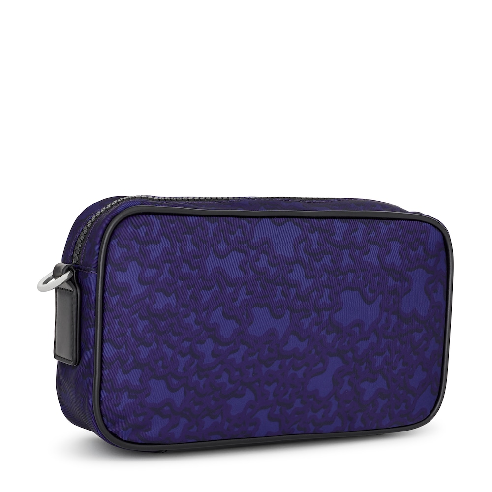 Purple-colored nylon Kaos Mini Evolution crossbody reporter bag image number 1