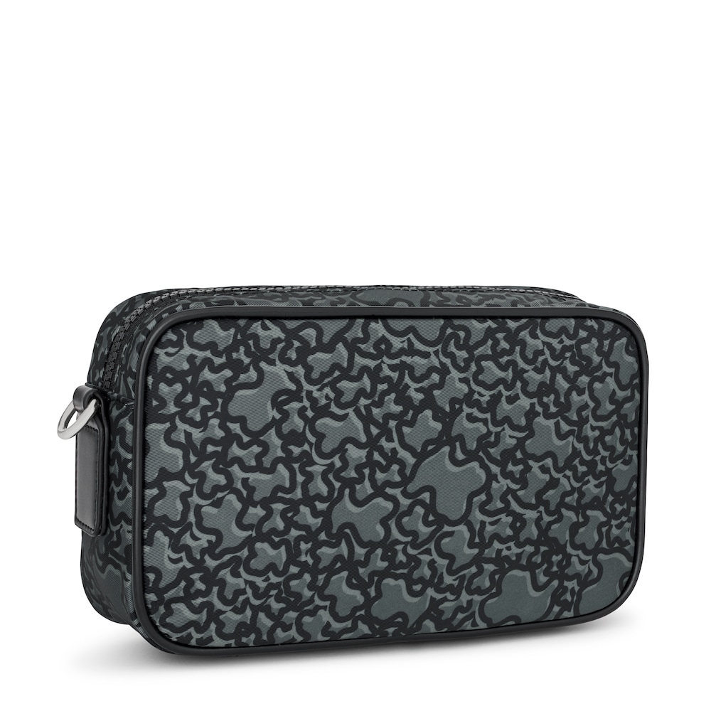 Bandolera reporter negra Kaos Mini Evolution Nylon image number 1