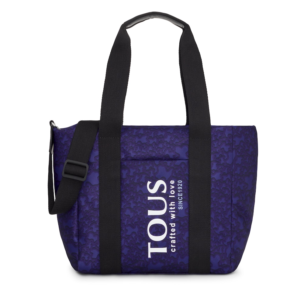 Small purple-colored nylon Kaos Mini Evolution Tote bag image number 0