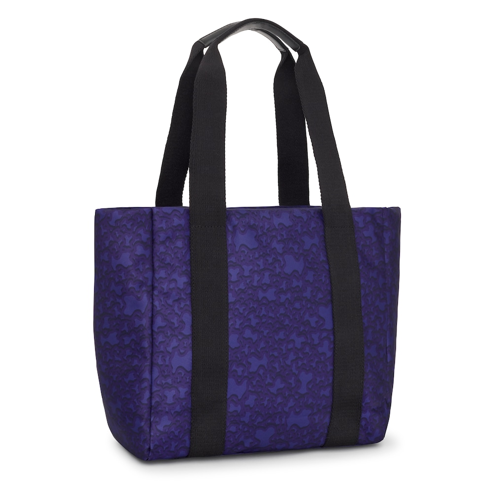 Small purple-colored nylon Kaos Mini Evolution Tote bag image number 1
