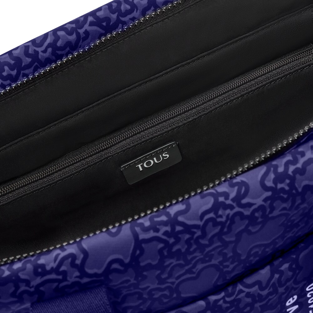 Small purple-colored nylon Kaos Mini Evolution Tote bag image number 2