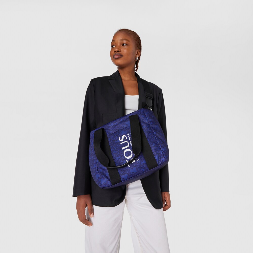 Small purple-colored nylon Kaos Mini Evolution Tote bag image number 3