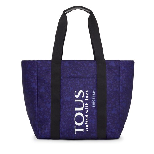 Large purple-colored nylon Kaos Mini Evolution Tote bag image number 0