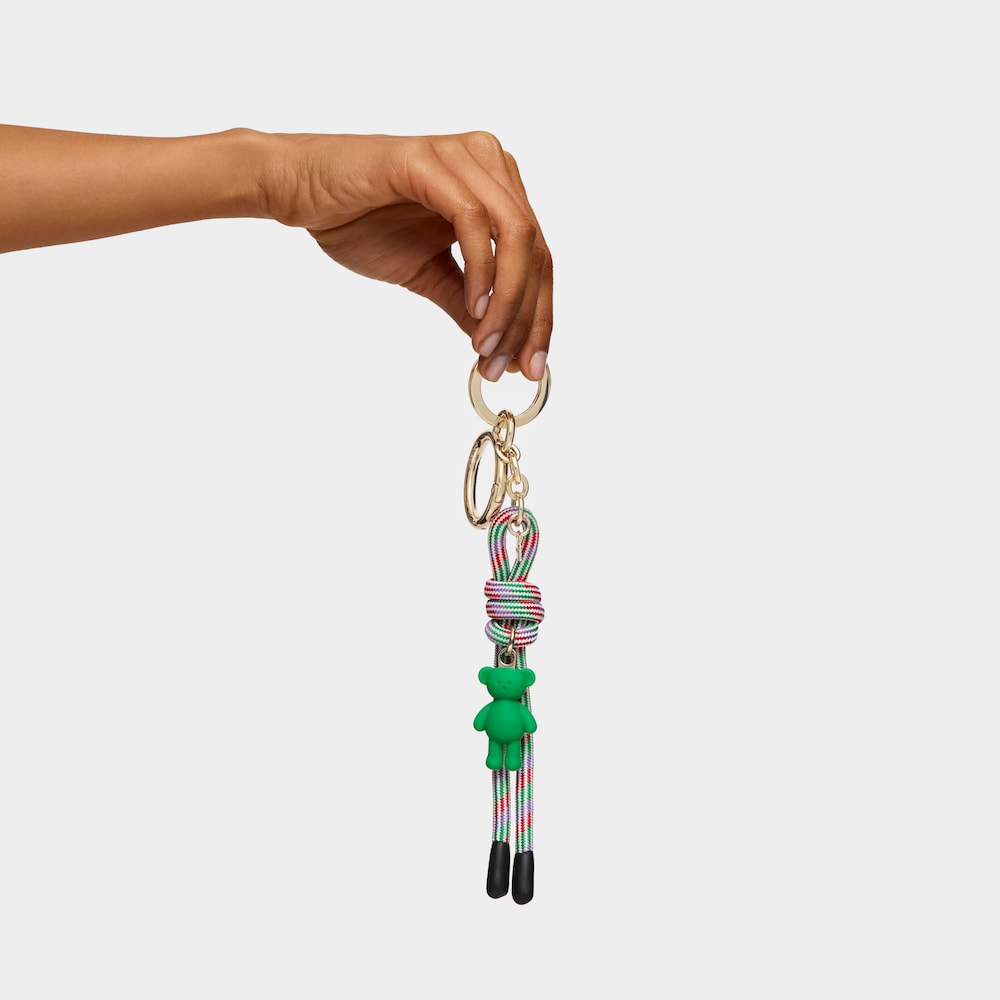Green TOUS Kaos Mini Evolution Key ring