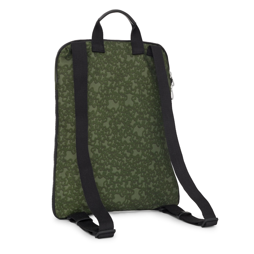Mochila plana caqui Kaos Mini Evolution Nylon image number 1