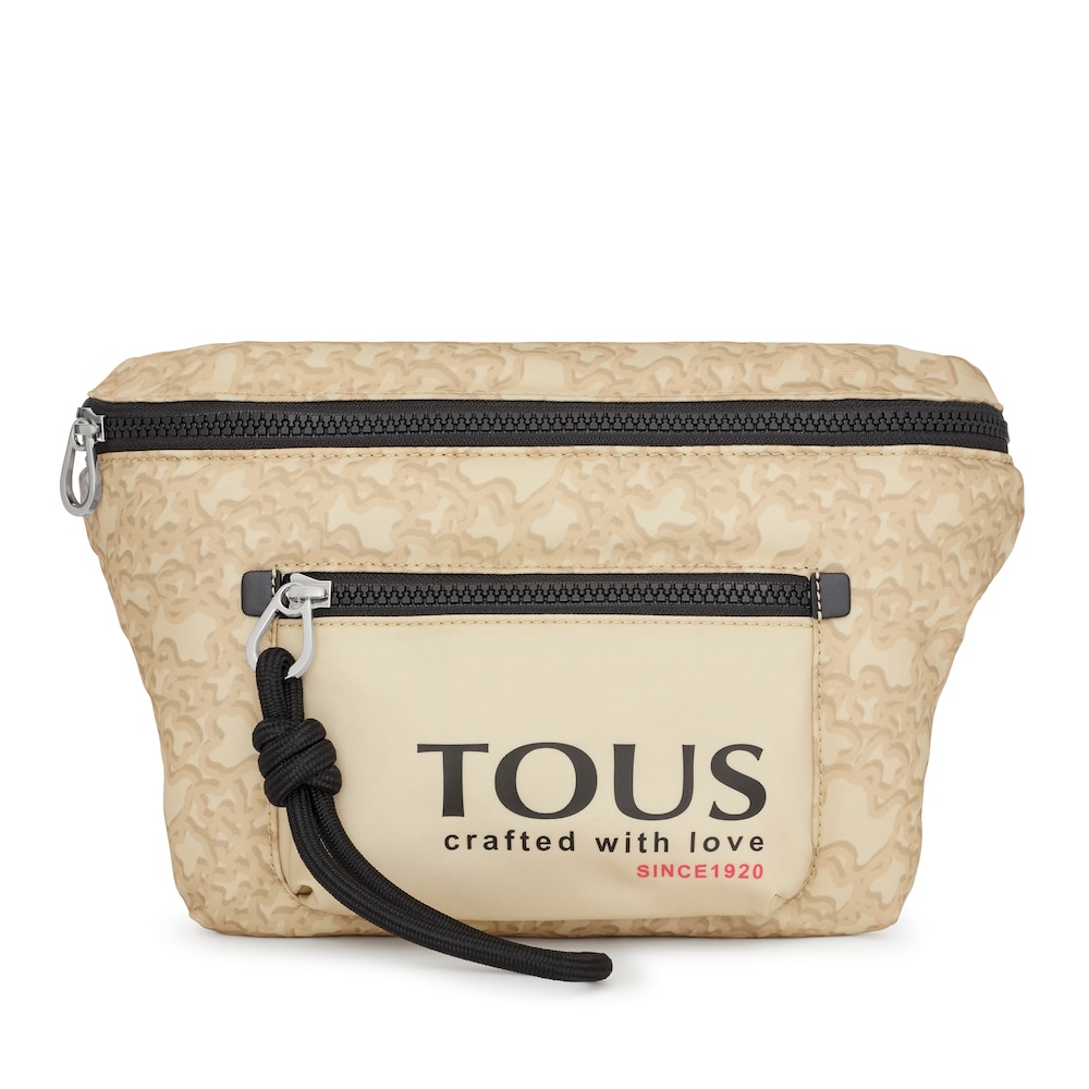 Beige nylon Kaos Mini Evolution waist bag image number 0
