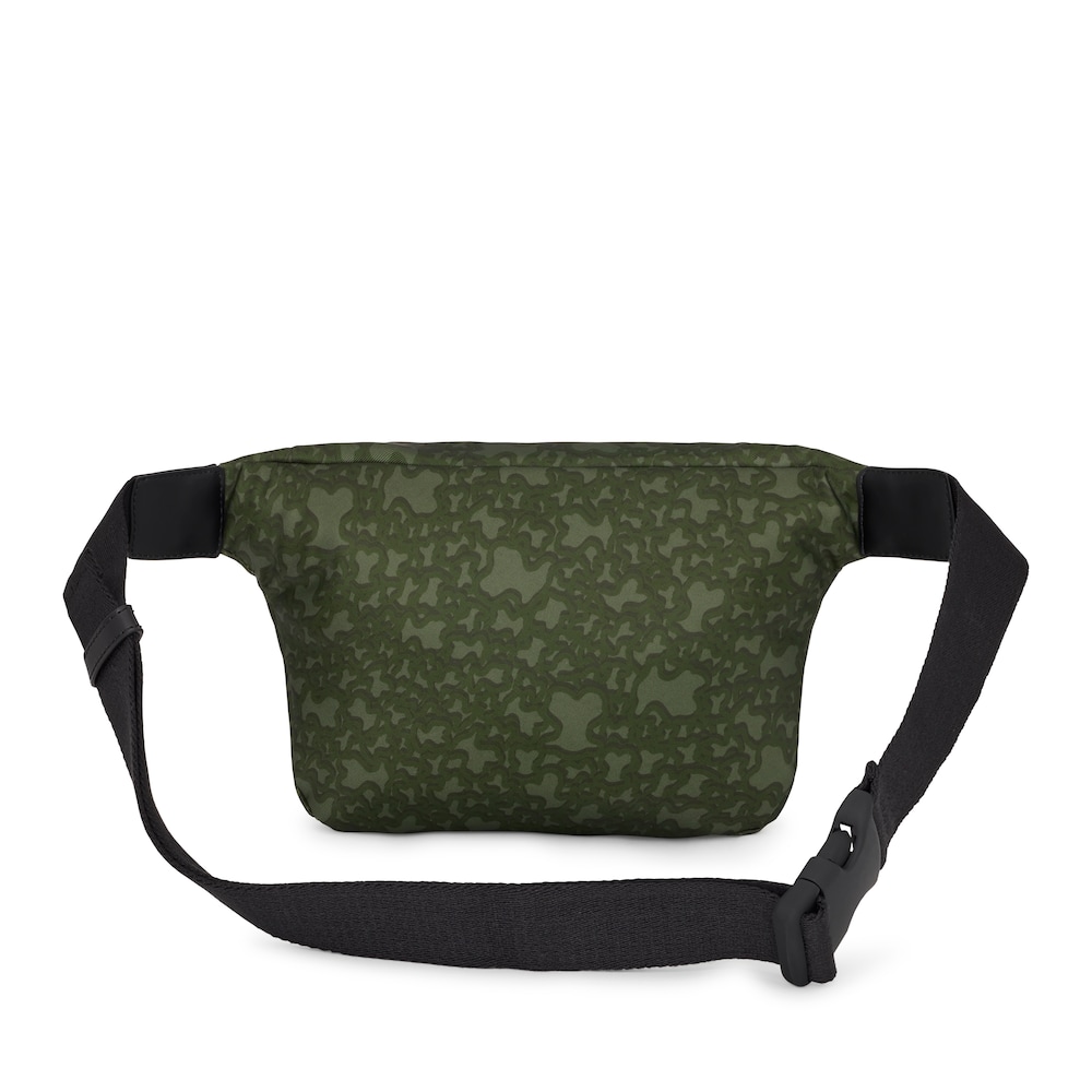 Khaki-colored nylon Kaos Mini Evolution waist bag image number 1