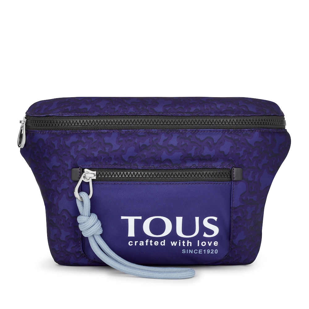 Purple-colored nylon Kaos Mini Evolution waist bag image number 0