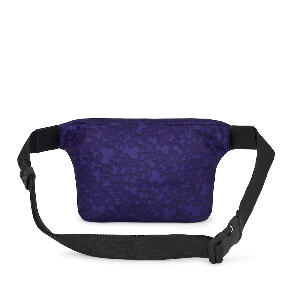 Purple-colored nylon Kaos Mini Evolution waist bag image number 1
