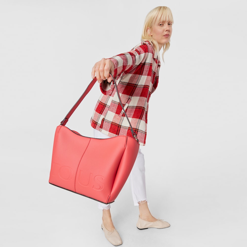 Coral TOUS Terra Crossbody Bag image number 6