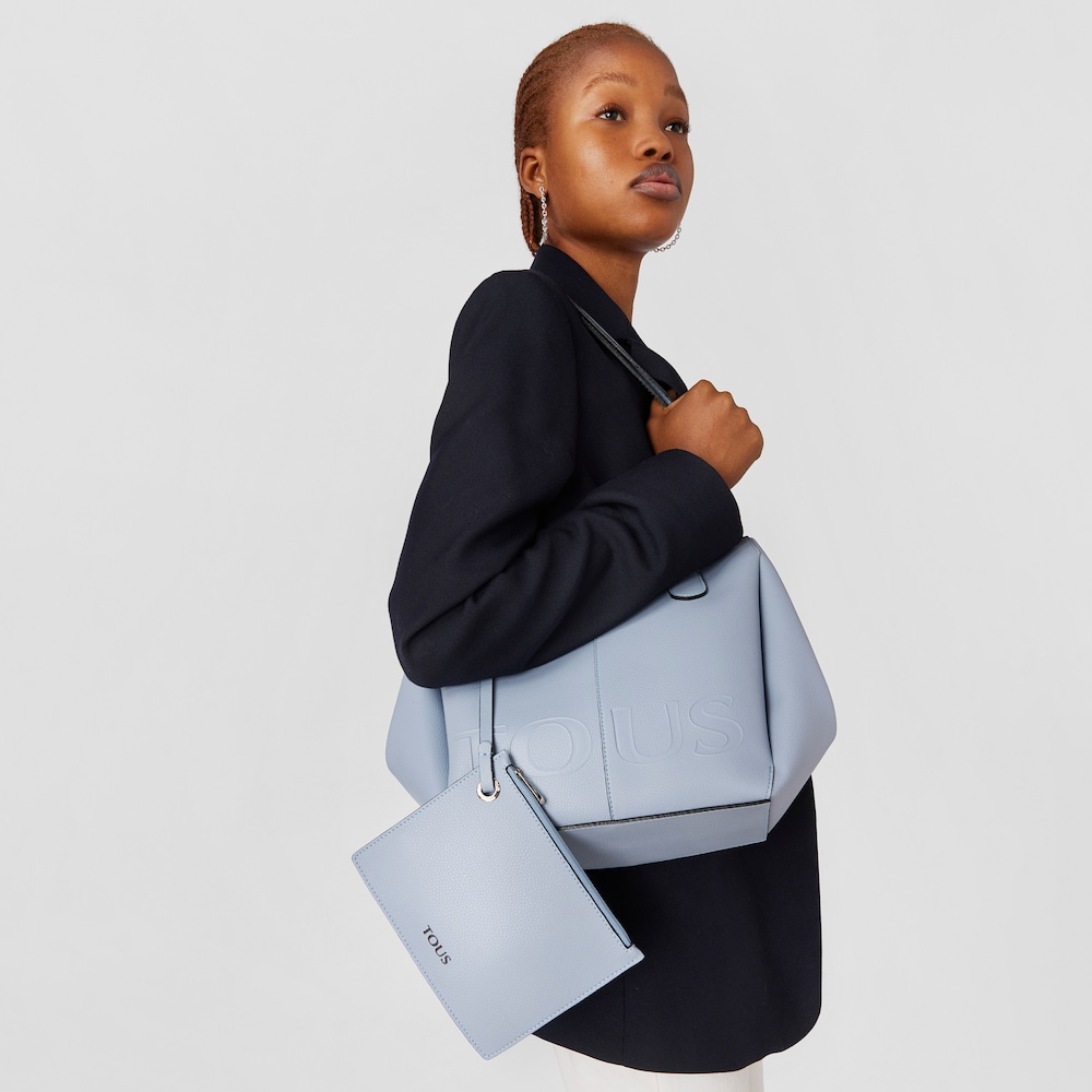 Small blue TOUS Terra Tote Bag image number 7