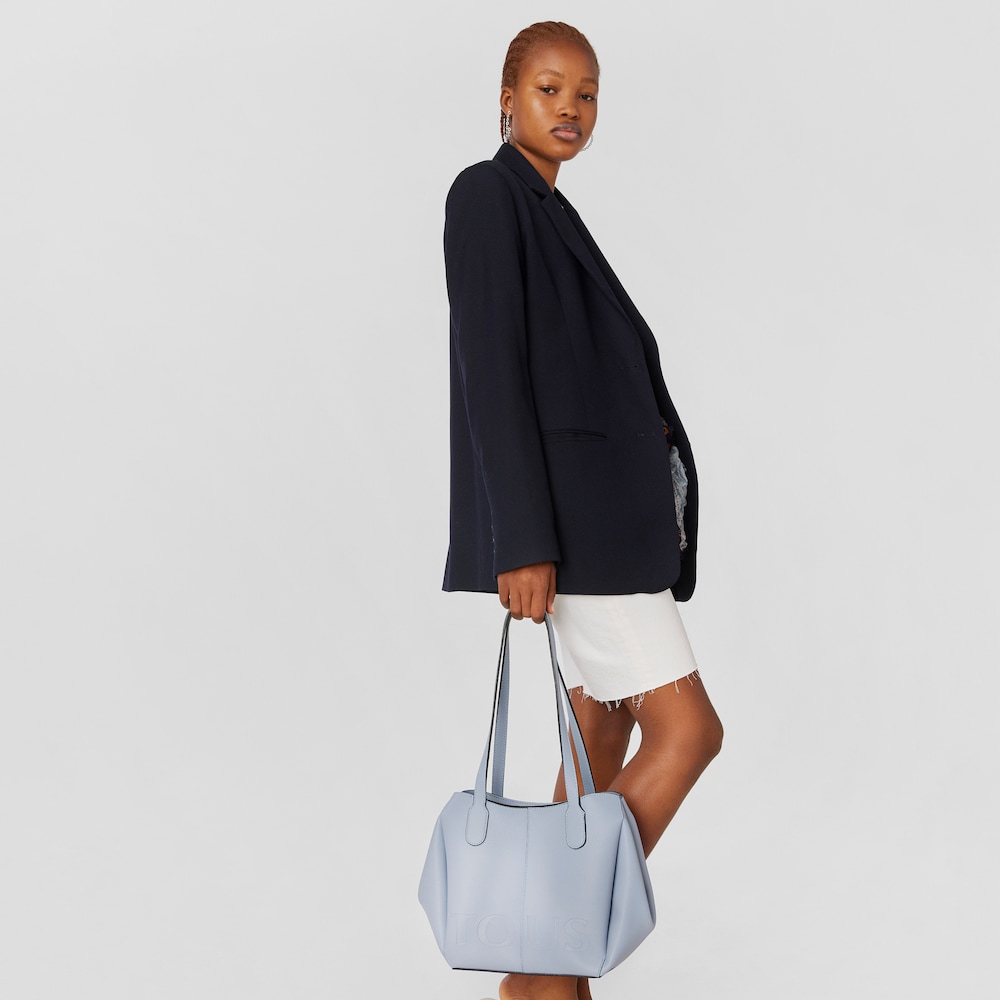 Small blue TOUS Terra Tote Bag image number 8