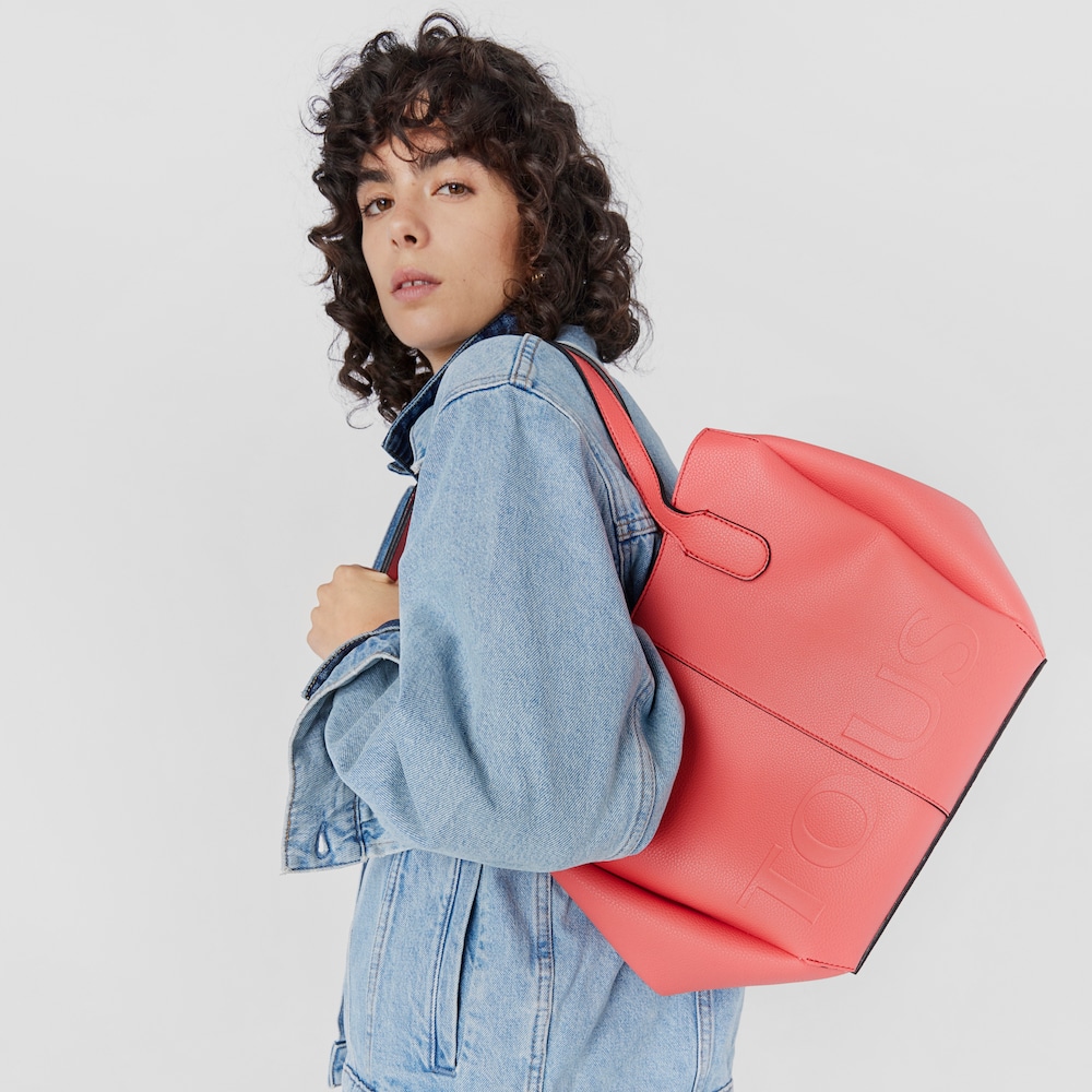 Capazo peque&ntilde;o coral TOUS Terra