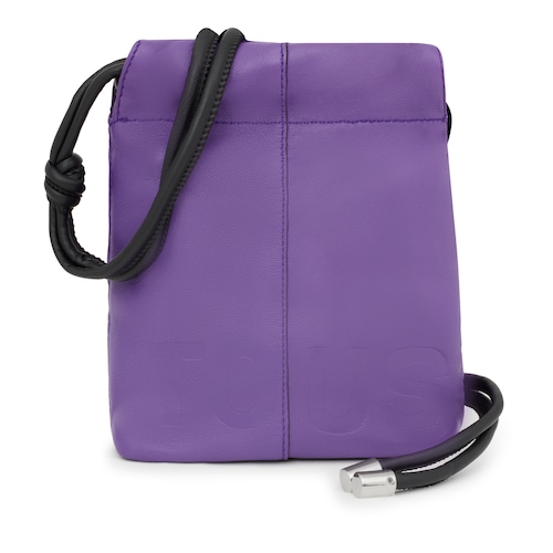 Mini sac TOUS Cloud en cuir lilas image number 0