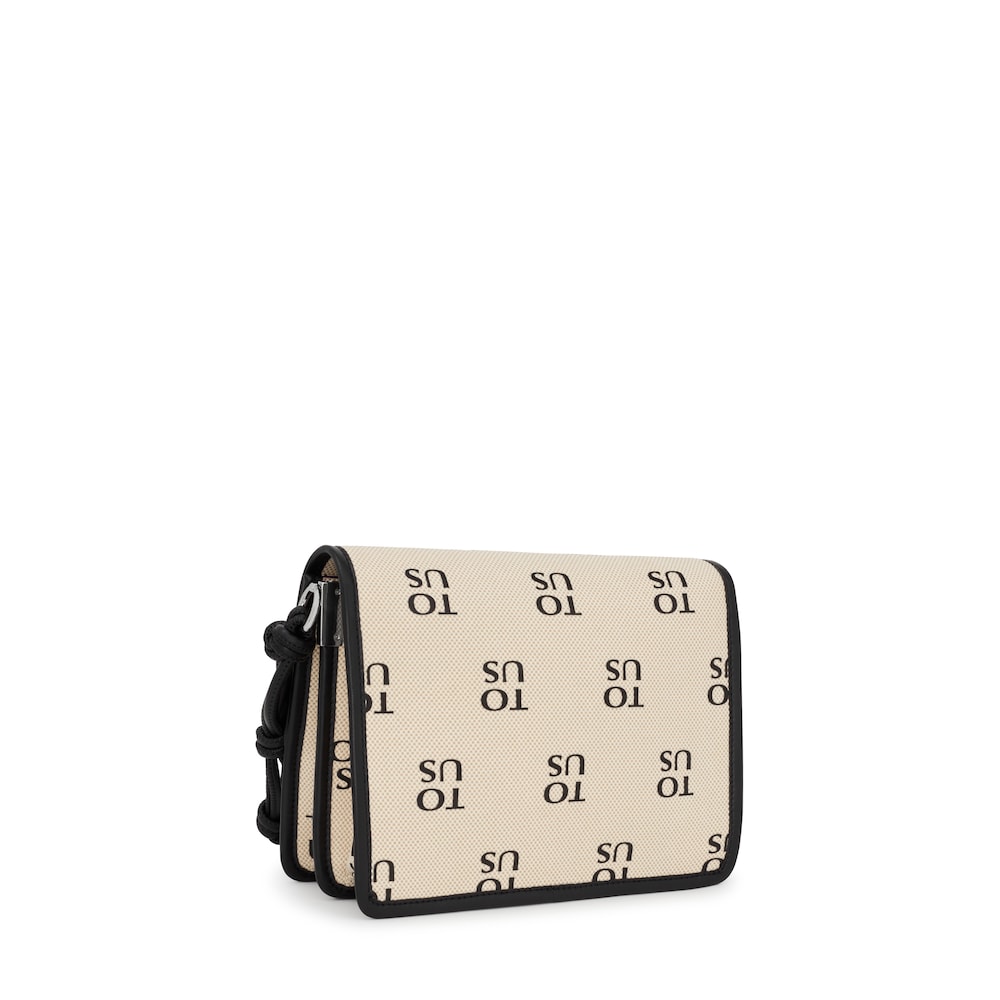 Sac &agrave; bandouli&egrave;re Audree TOUS TO-US moyen beige