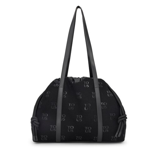 Large black TOUS TO-US Shopping Bag image number 0