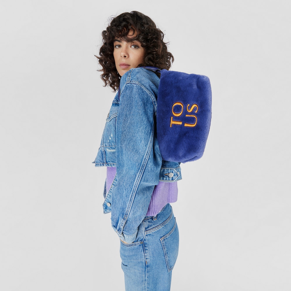 Bolsa de hombro morado TOUS Balloon Wild