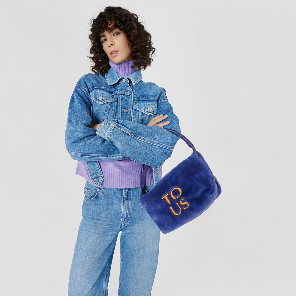 Bolsa de hombro morado TOUS Balloon Wild