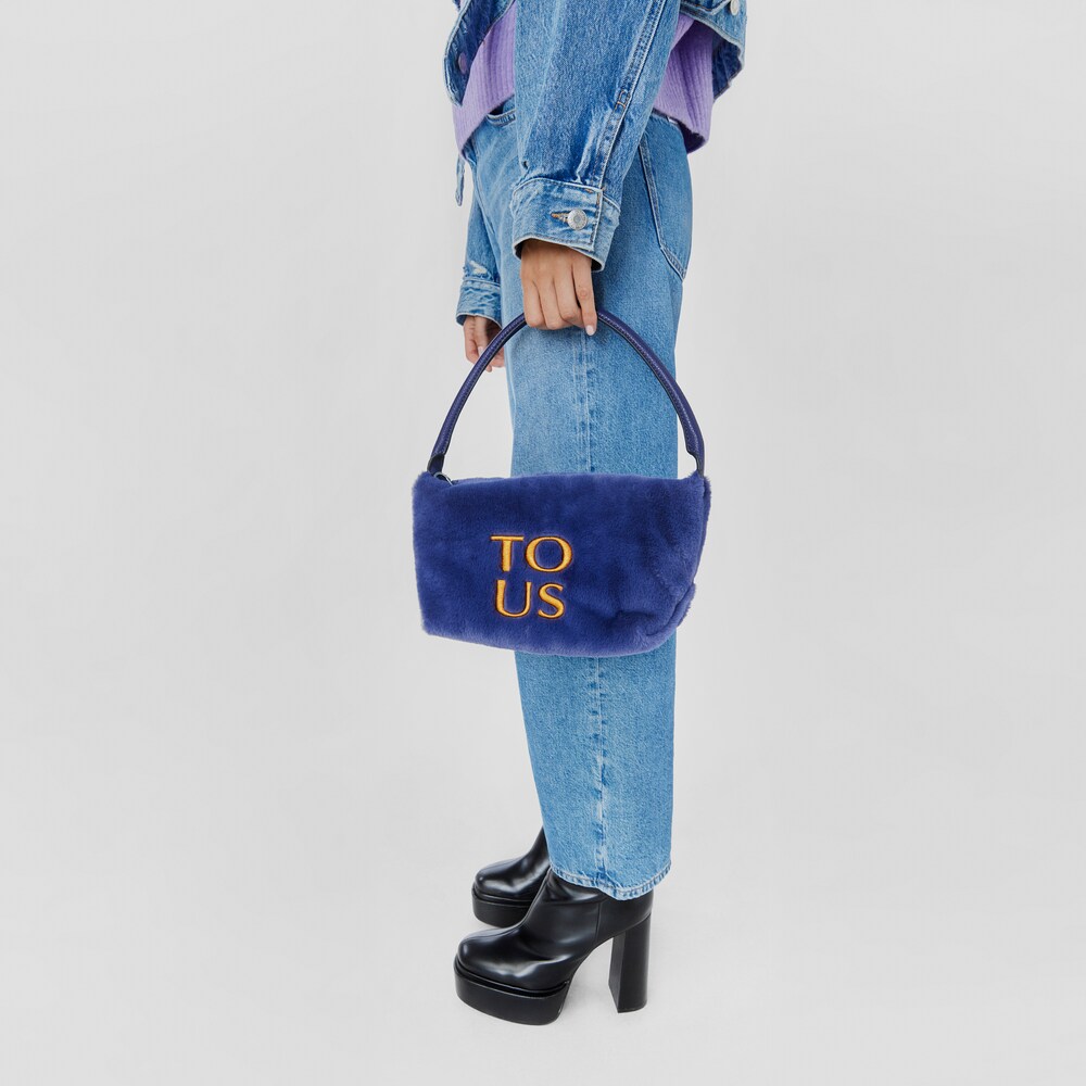 Bolsa de hombro morado TOUS Balloon Wild