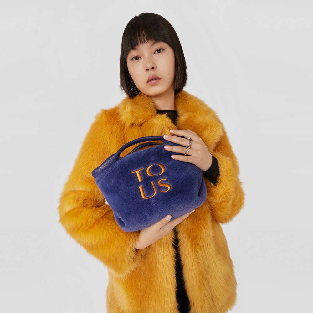 Small purple TOUS Balloon Wild Tote bag image number 5