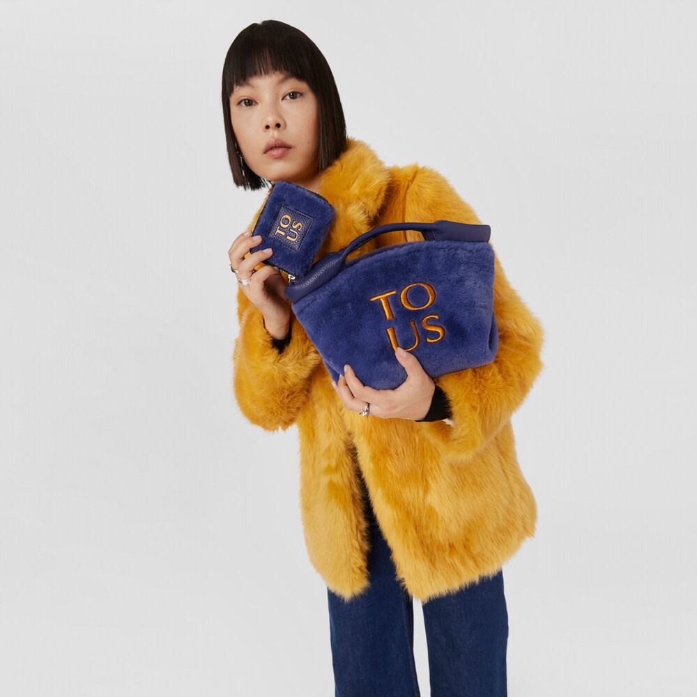 Small purple TOUS Balloon Wild Tote bag image number 7