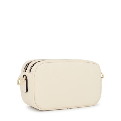Beige TOUS La Rue Crossbody Reporter Bag