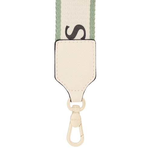 Beige TOUS La Rue Crossbody Reporter Bag
