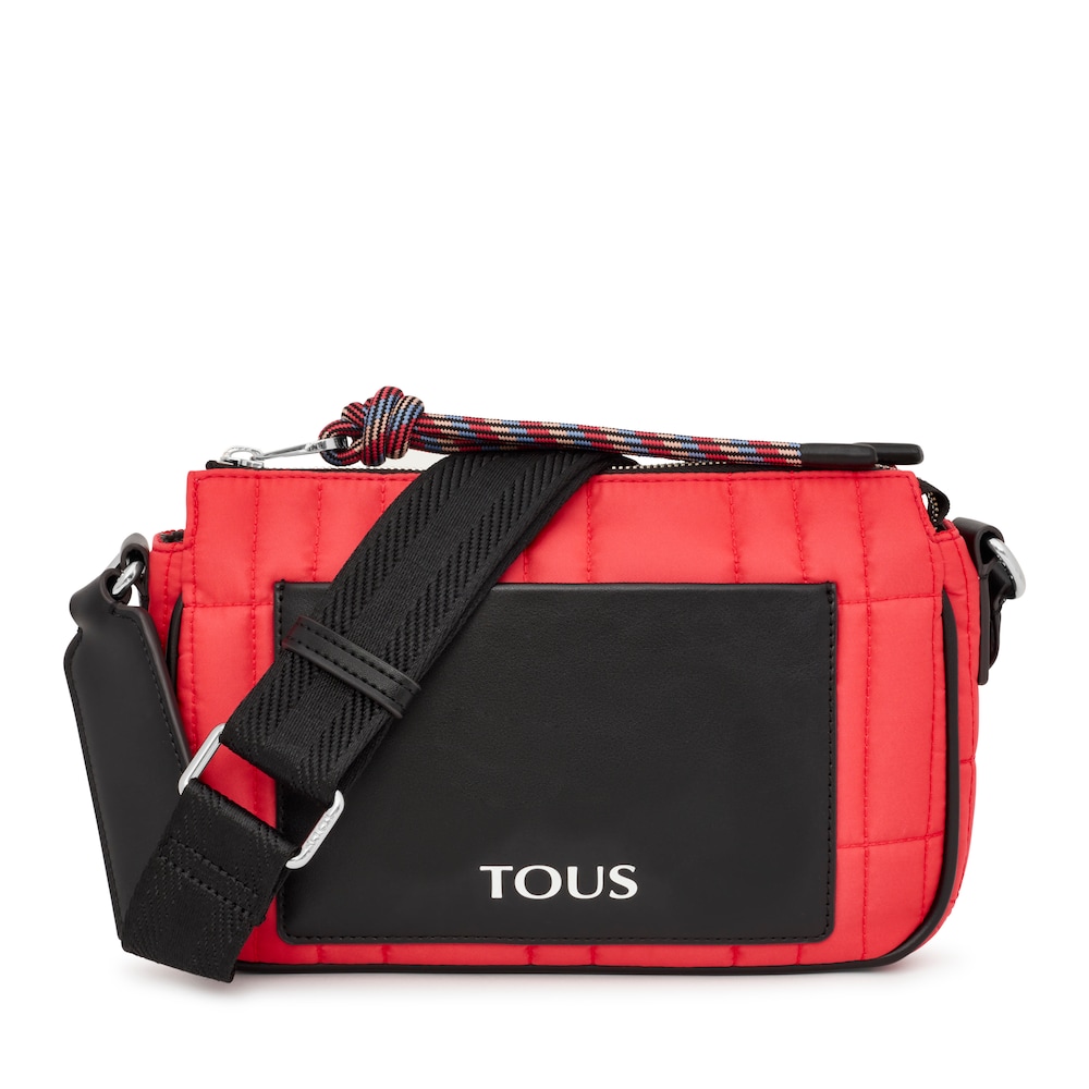 Medium coral-colored TOUS Empire Padded Crossbody bag image number 0
