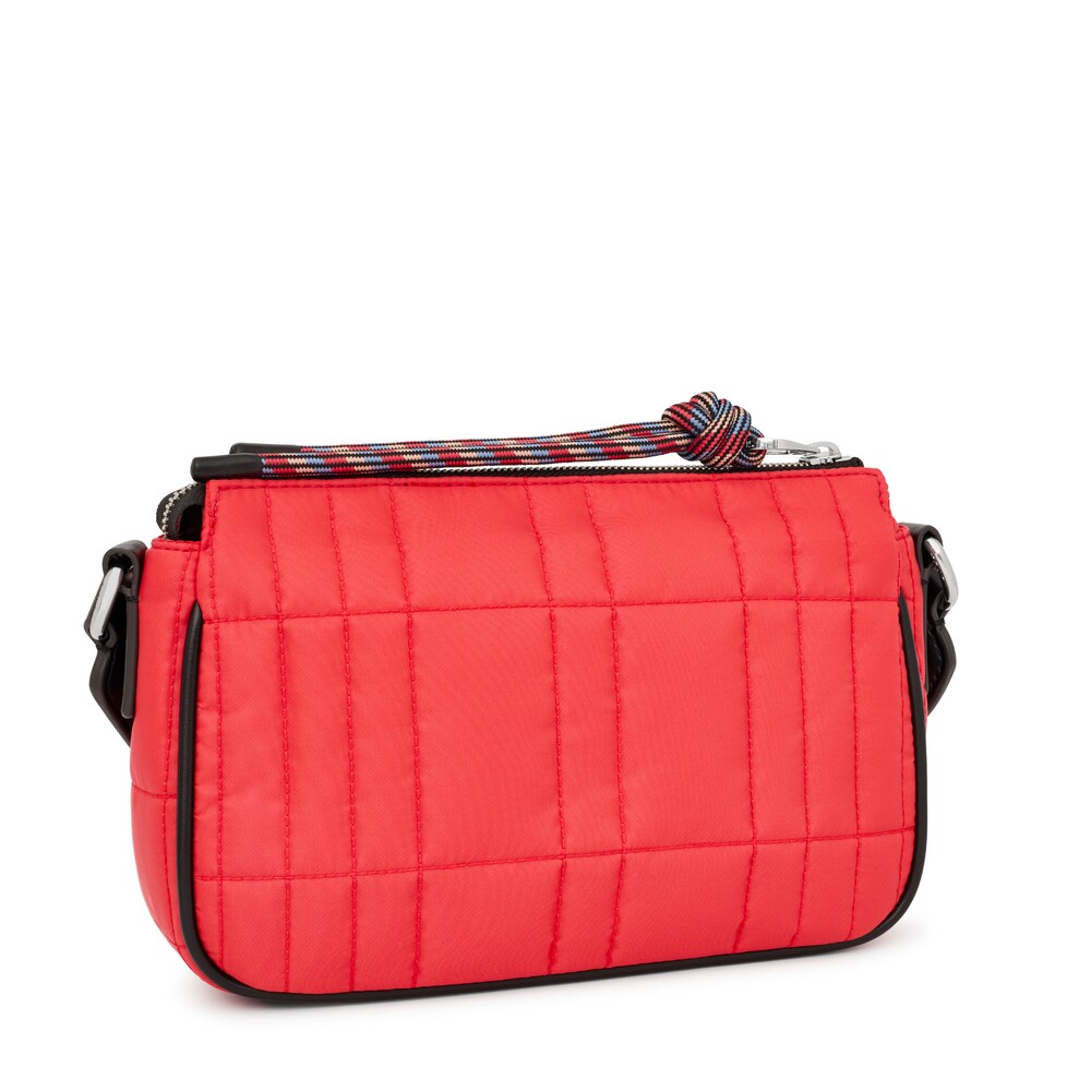 Medium coral-colored TOUS Empire Padded Crossbody bag image number 1