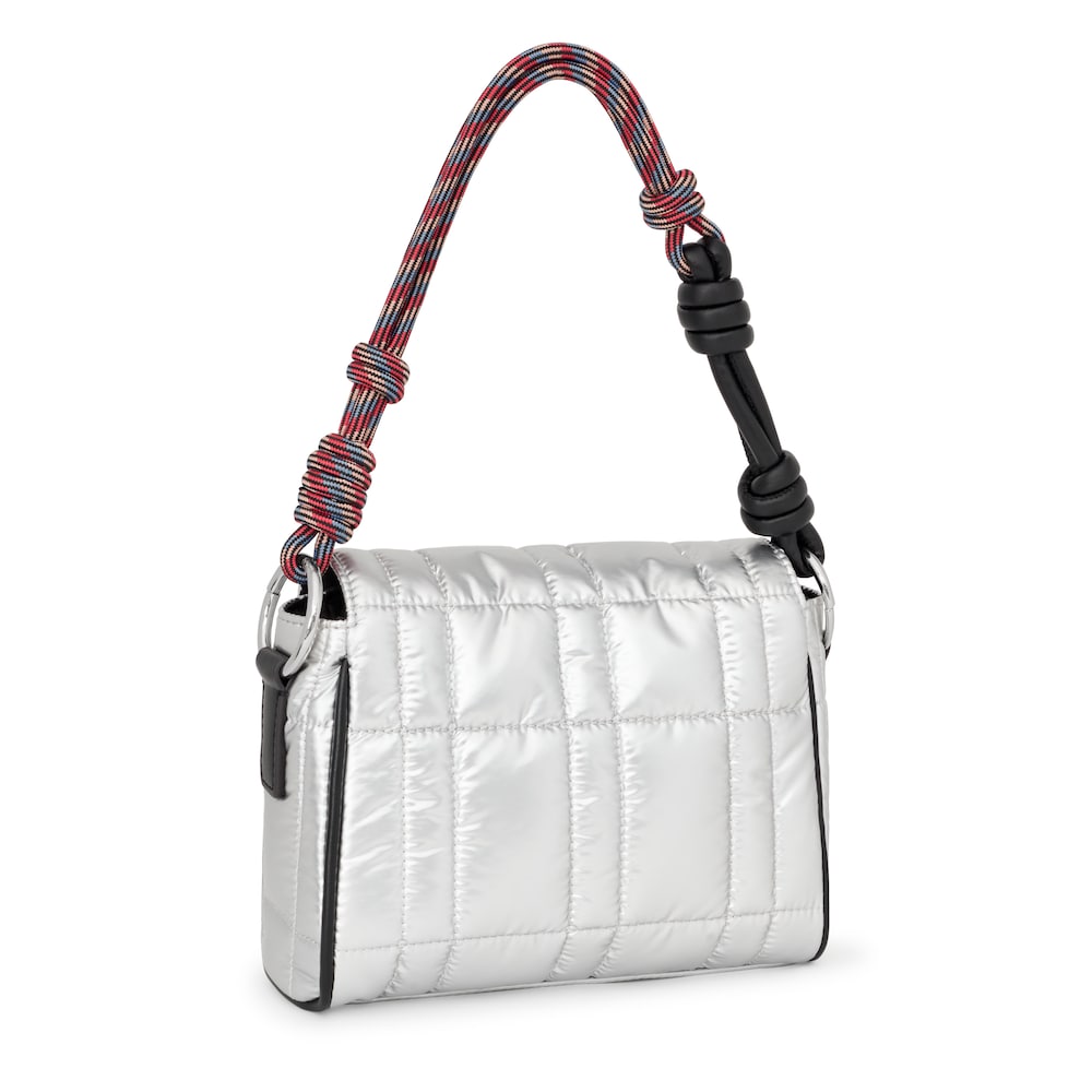 Small silver-colored TOUS Empire Padded Crossbody bag image number 1