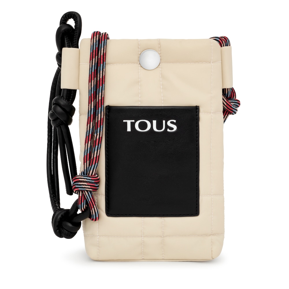 Mini bolso beige TOUS Empire Padded image number 0