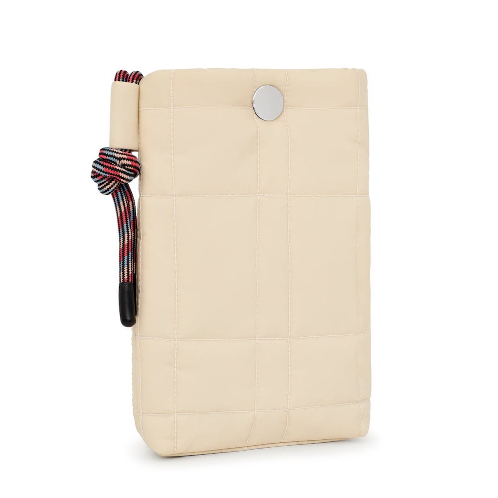 Mini bolso beige TOUS Empire Padded image number 1