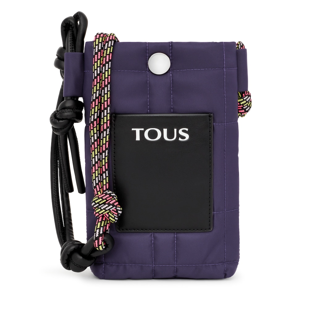 Purple TOUS Empire Padded Mini handbag image number 0