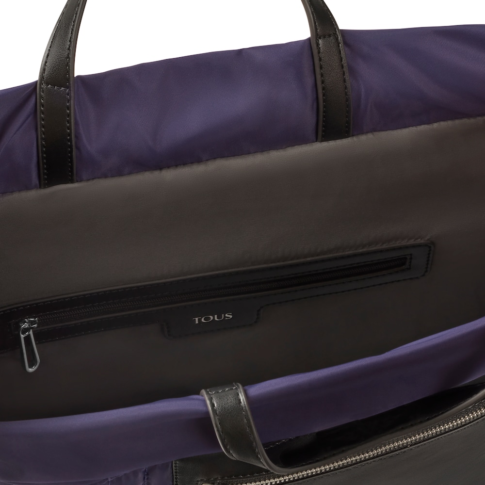 Purple TOUS Empire Padded Backpack image number 2