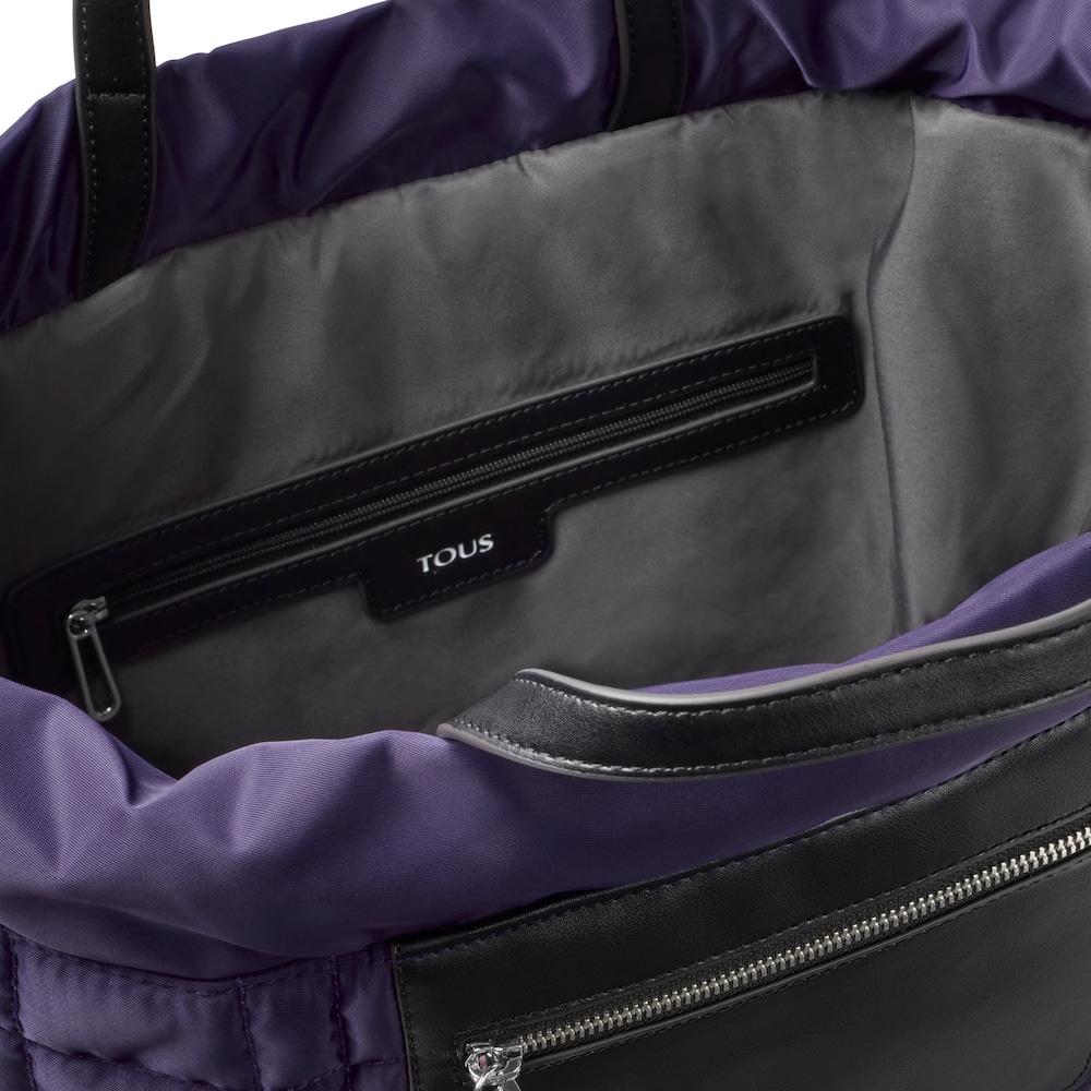 Purple TOUS Empire Padded Backpack image number 3