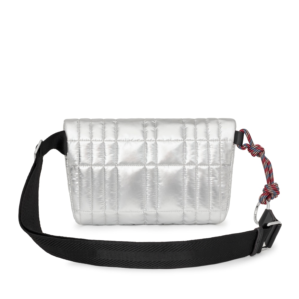 Medium silver-colored TOUS Empire Padded Waist bag image number 1