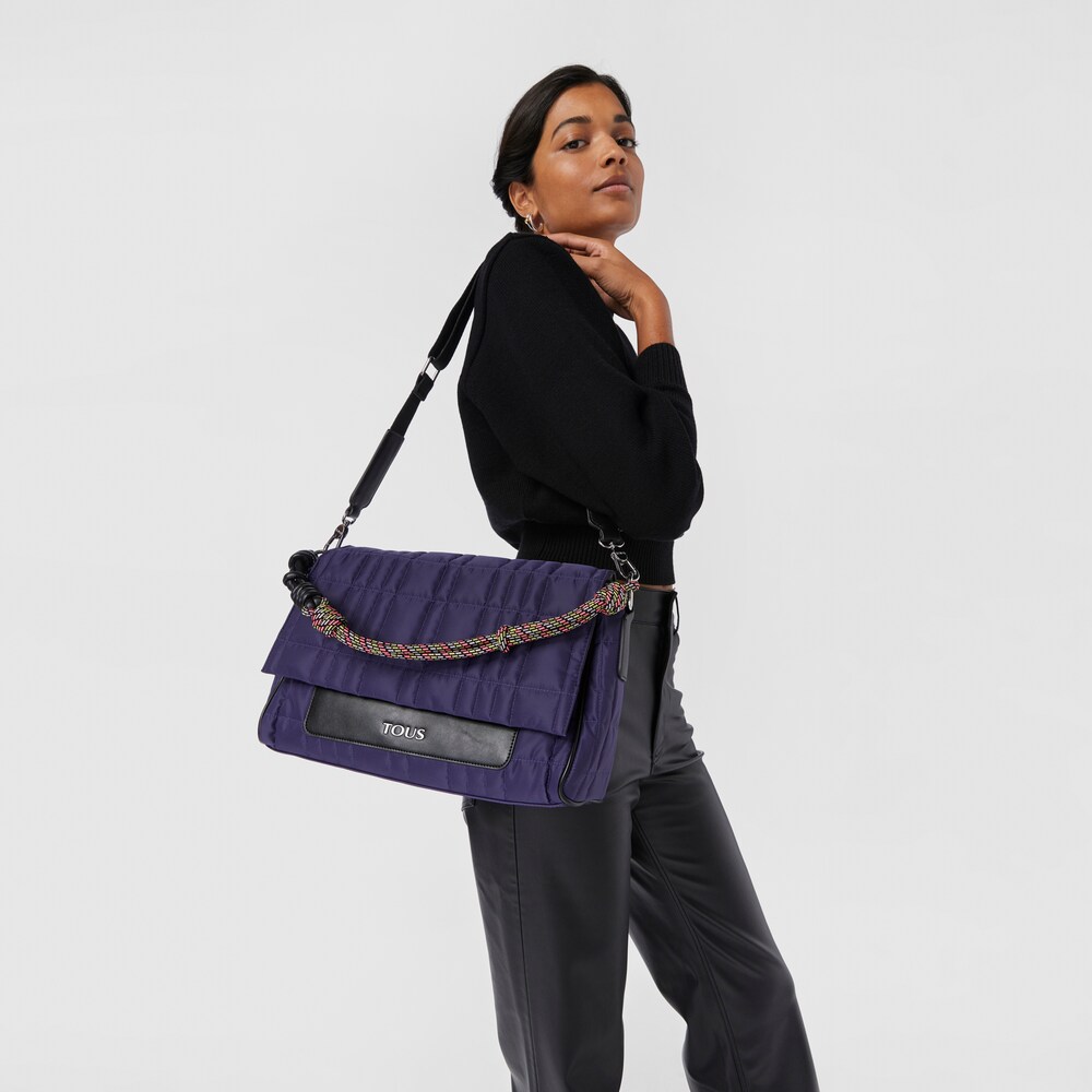 Large purple TOUS Empire Padded Crossbody bag image number 4