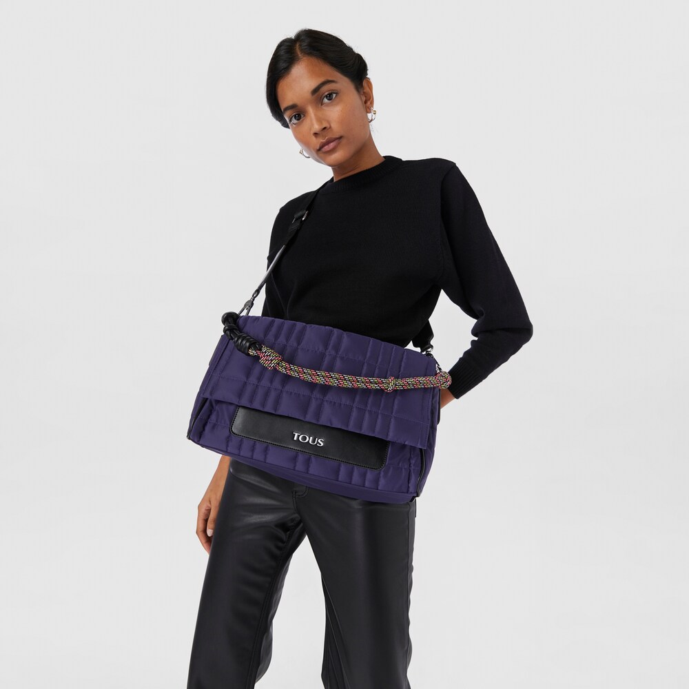 Large purple TOUS Empire Padded Crossbody bag image number 6
