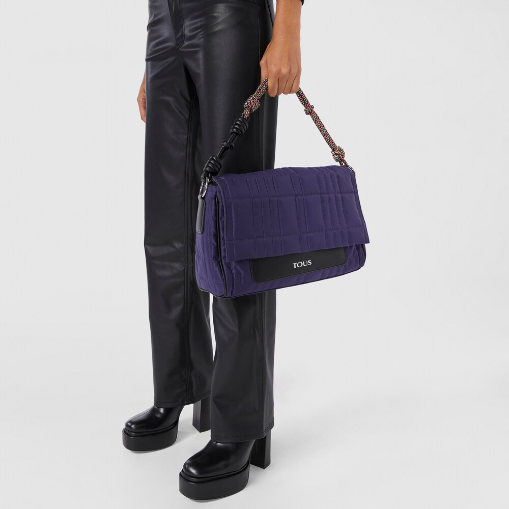 Large purple TOUS Empire Padded Crossbody bag image number 7