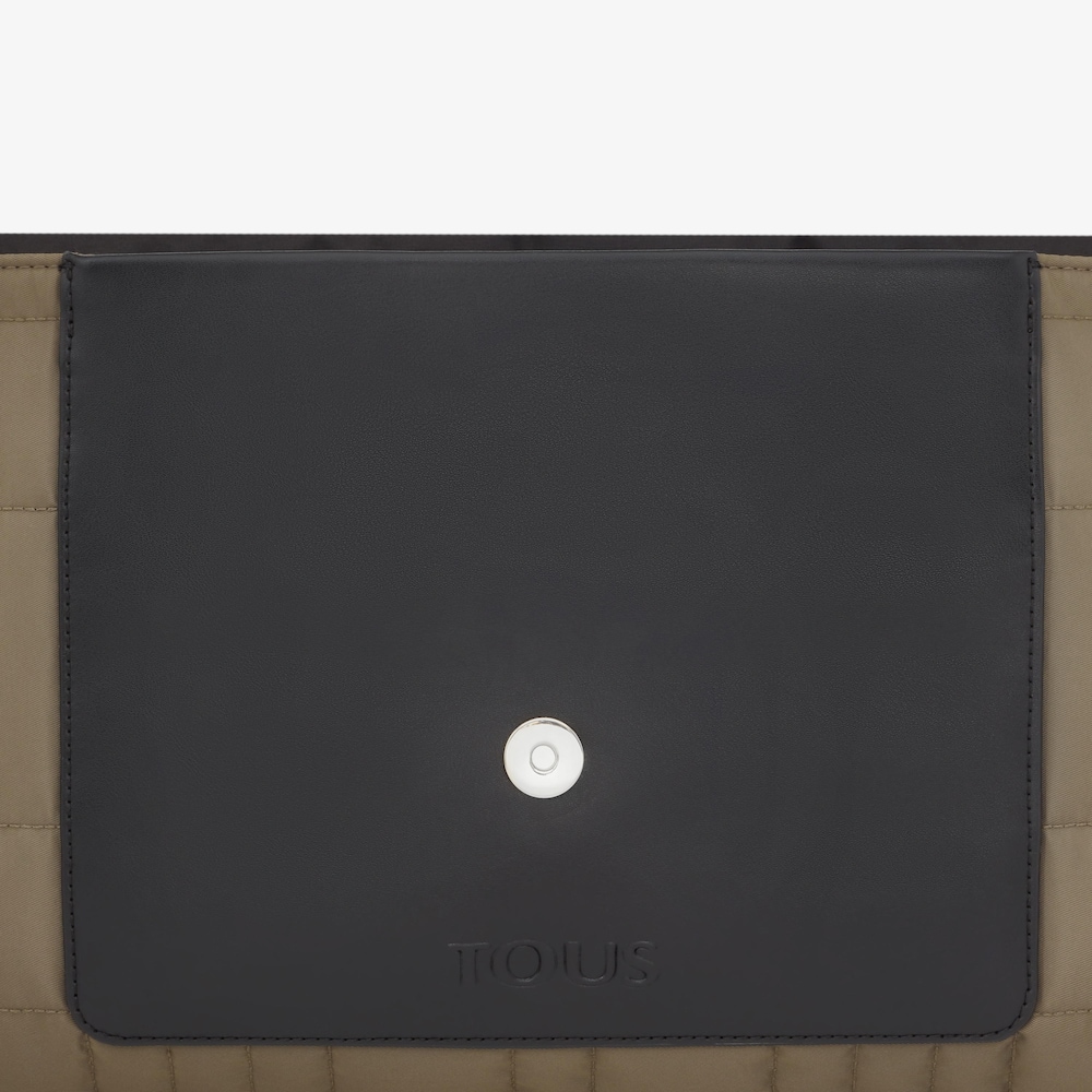 Bandolera grande caqui TOUS Empire Padded