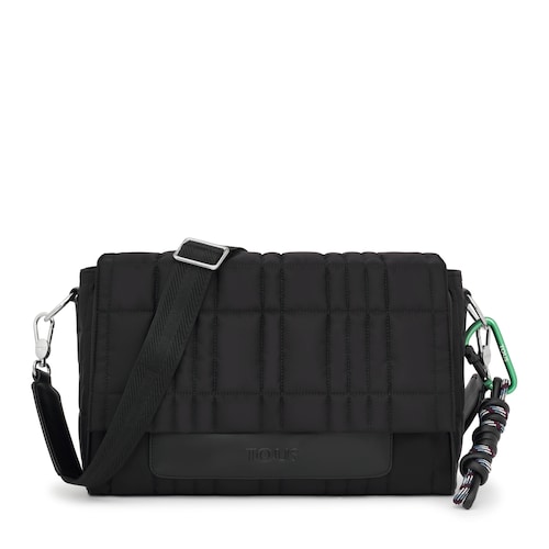 Bandolera grande negra TOUS Empire Padded