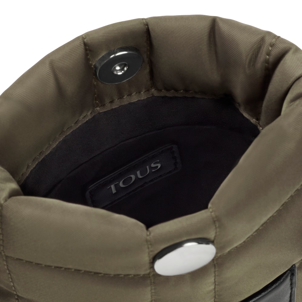 Mini bolso caqui TOUS Empire Padded image number 2