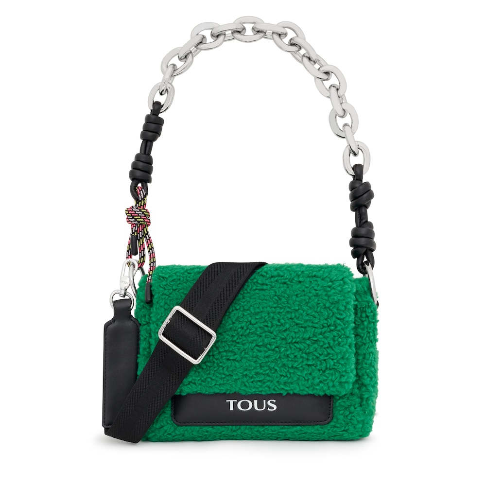 Small green TOUS Empire Fur Crossbody bag image number 0