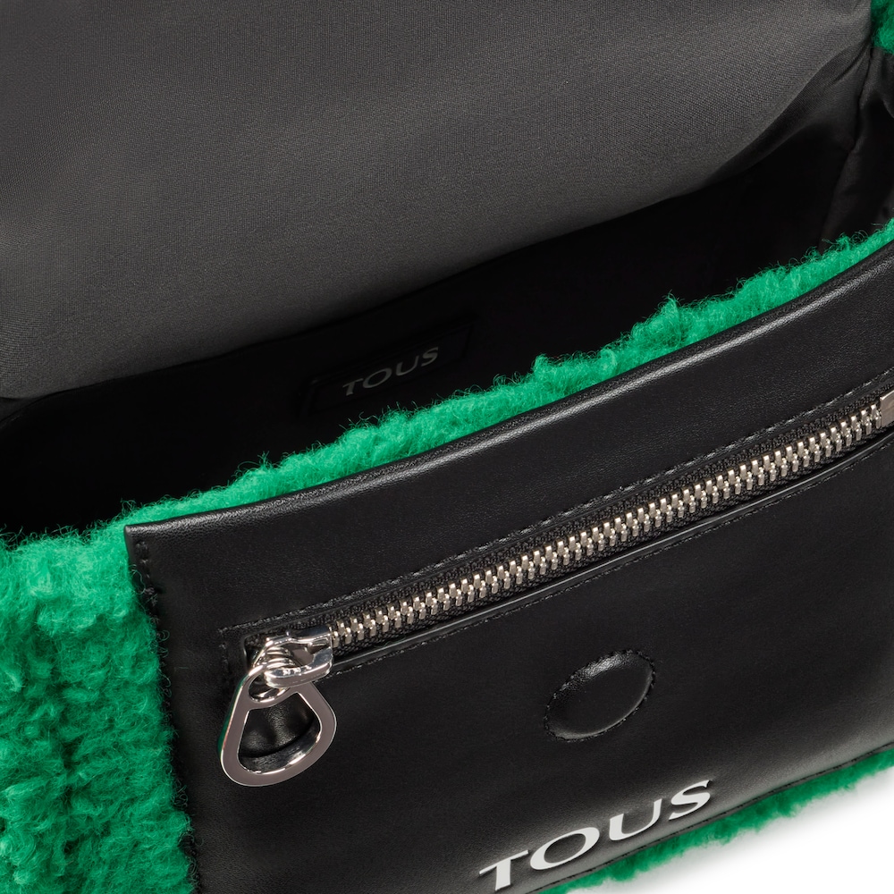 Small green TOUS Empire Fur Crossbody bag image number 2