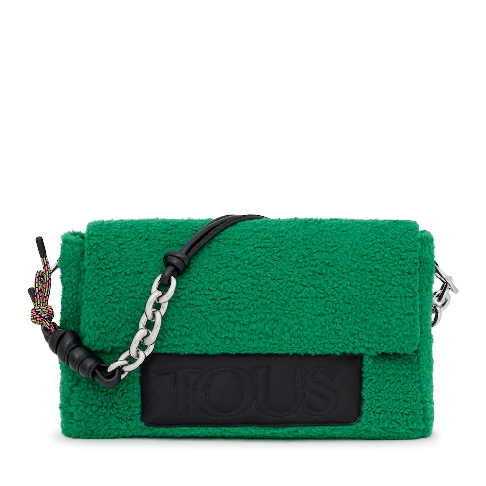 Large green TOUS Empire Fur Crossbody bag image number 0